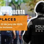 nova convocatòria Mossos 2026 amb 1.587 places i inscripcions del 9 al 22 de juny