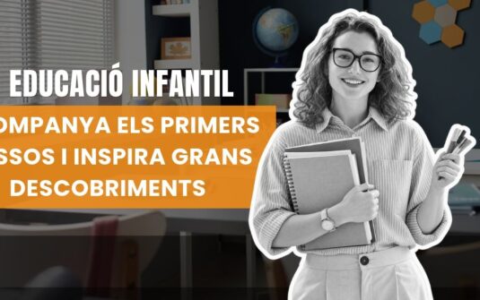 Educació infantil online: acompanya els primers passos, inspira grans descobriments